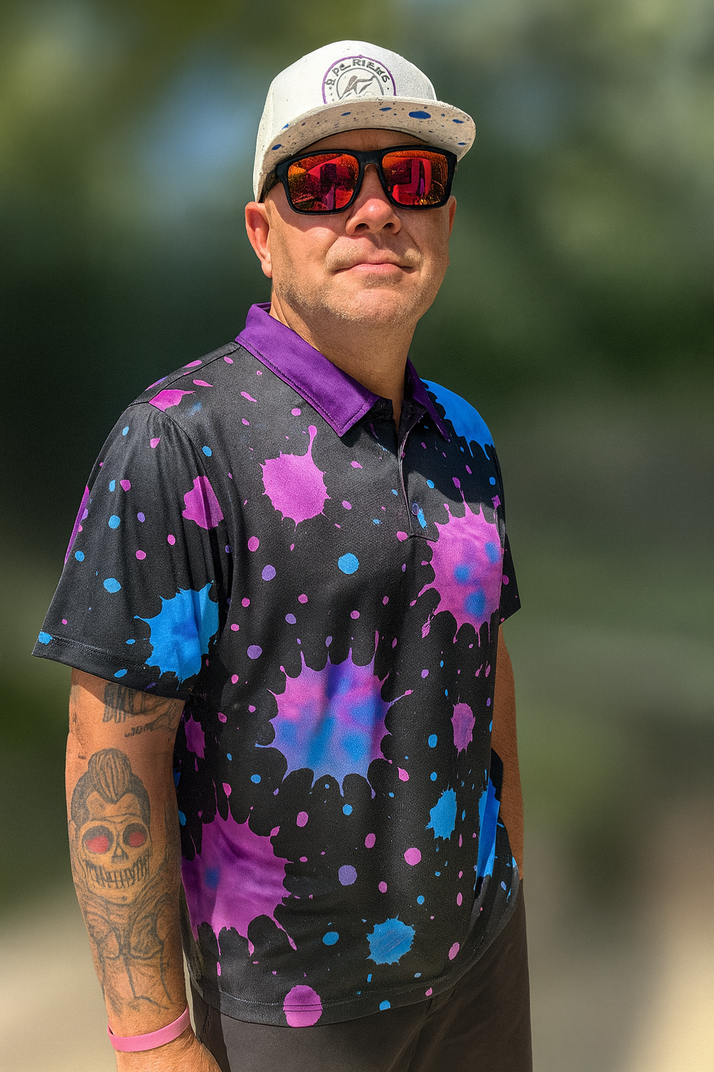 DriSpine Polo Color Splash