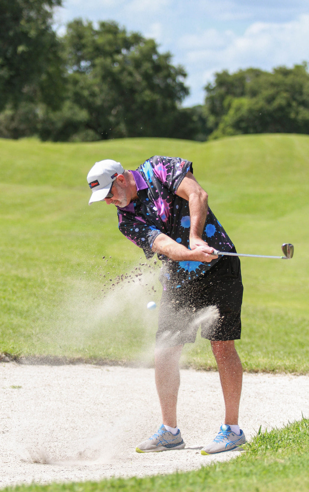 DriSpine Polo Color Splash