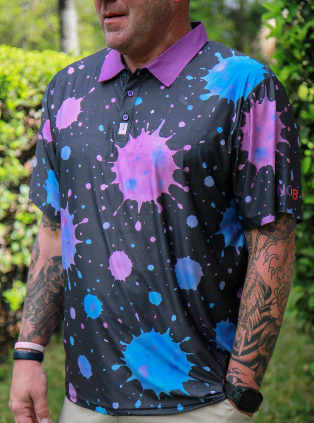 DriSpine Polo Color Splash
