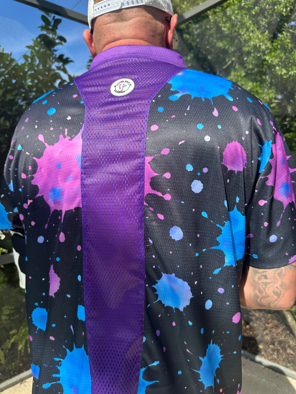 DriSpine Polo Color Splash