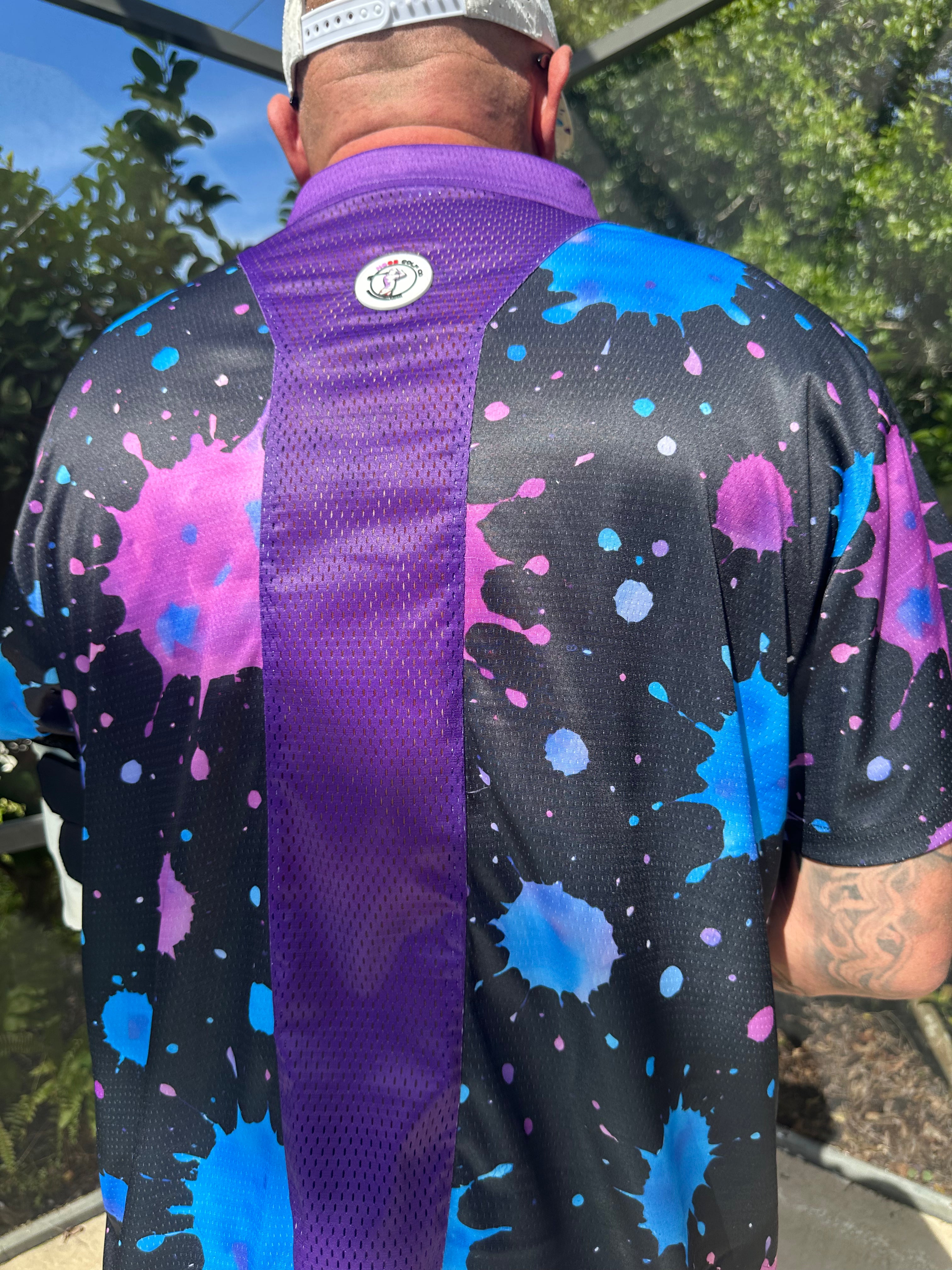 DriSpine Polo Color Splash