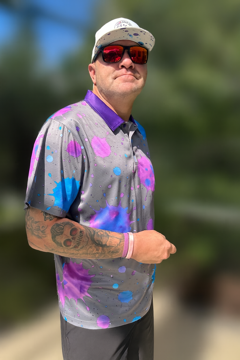 DriSpine Polo Color Splash