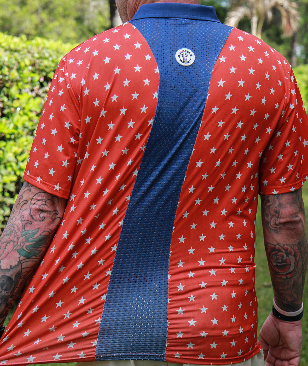 DriSpine Polo Stars and Stripes
