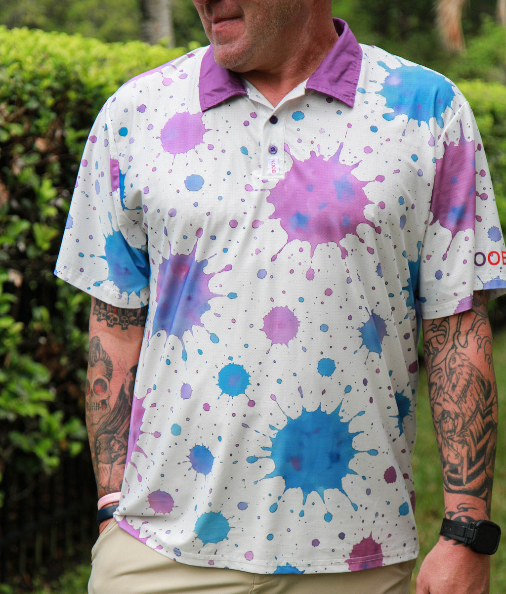 DriSpine Polo Color Splash