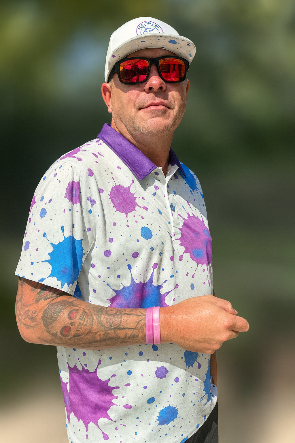 DriSpine Polo Color Splash